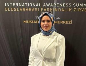 KÜBRA AKSOY, ULUSLARARASI FARKINDALIK ZİRVESİ’NE KATILDI