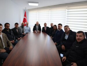 ÇERKEZKÖY KENT KONSEYİ’NDEN KAYMAKAM GÜNLÜ’YE ZİYARET