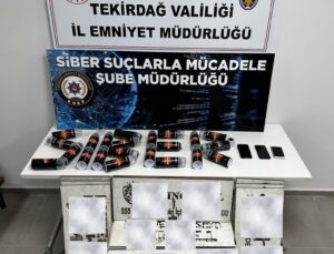 YASADIŞI BAHİS REKLAMI OPERASYONUNDA TEKİRDAĞ’DAN 3 ŞÜPHELİ GÖZALTINA ALINDI