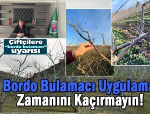 ÇOLAKOĞLU’NDAN BORDO BULAMACI UYARISI