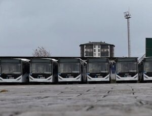 BÜYÜKŞEHİR 12 YENİ OTOBÜS ALDI