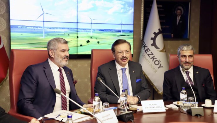 TOBB BAŞKANI HİSARCIKLIOĞLU, BÖLGE İŞ İNSANLARININ SORUNLARINI DİNLEDİ