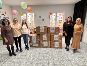 TOMURCUK ANAOKULU’NDAN ‘BİR MONT, BİR BOT’ PROJESİ