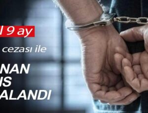 15 YIL 9 AY CEZASI BULUNAN FİRARİ YAKALANDI
