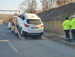 POLİSTEN KAÇAN SÜRÜCÜ, KISA SÜREDE YAKALANDI