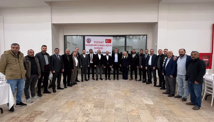 ELMALI KÖYÜ DERNEĞİ’NDEN GENİŞ KATILIMLI İFTAR