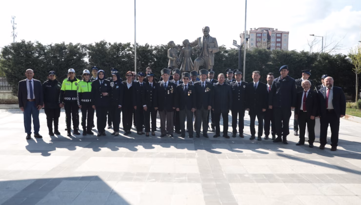 POLİS TEŞKİLATI KURULUŞUNUN YILDÖNÜMÜ TÖRENLE KUTLANDI