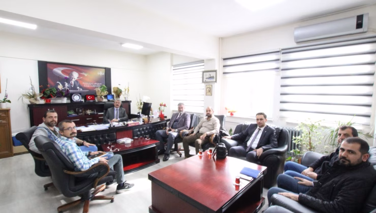 SENDİKA TEMSİLCİLERİYLE AYLIK DEĞERLENDİRME TOPLANTISI YAPILDI