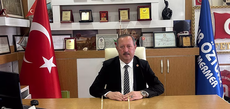 BAŞKANLIĞA RAFET ÖZTÜRK VEKALET EDİYOR