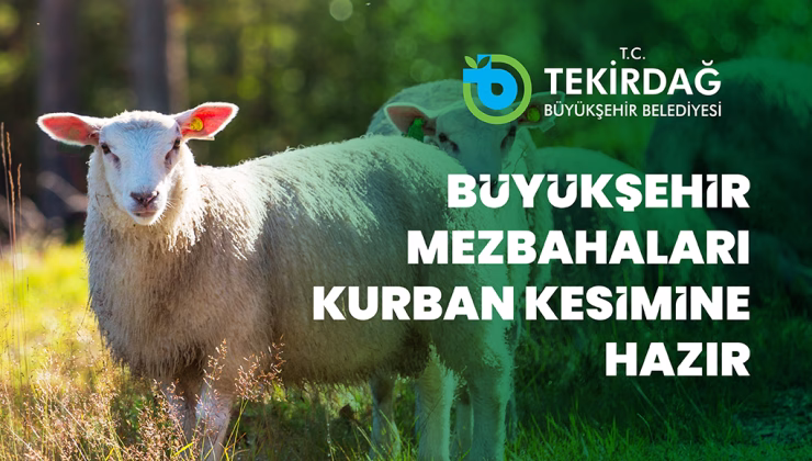 BÜYÜKŞEHİR MEZBAHALARI, KURBAN BAYRAMI’NA HAZIR