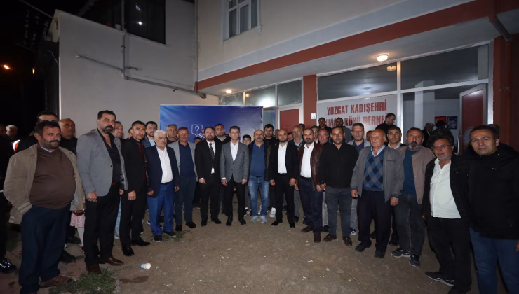 BAŞKAN ÇETİN, HALK BULUŞMASINI KARAAĞAÇ’TA YAPTI