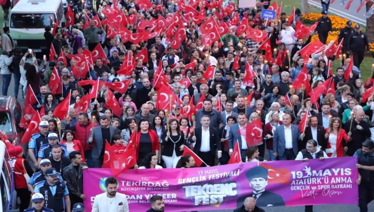 TEKİRDAĞ’DA 19 MAYIS COŞKUSU DOYASIYA YAŞANACAK