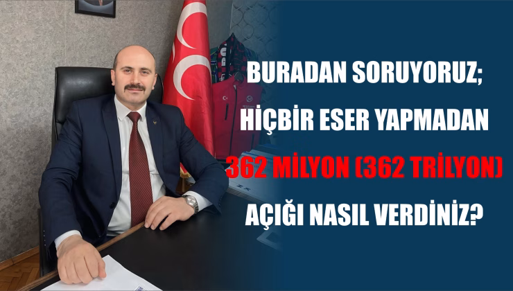 BERBER: “11 YILDIR AKLINIZA GELMEDİ Mİ?”