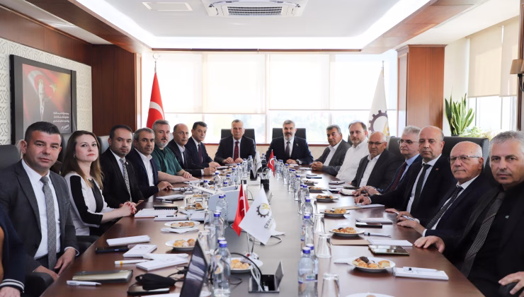 SANAYİ VE TEKNOLOJİ ODAKLI PROJELER GÖRÜŞÜLDÜ
