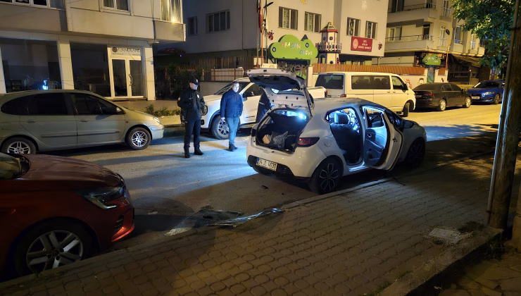 ÇERKEZKÖY’DE ARAÇ PATLADI