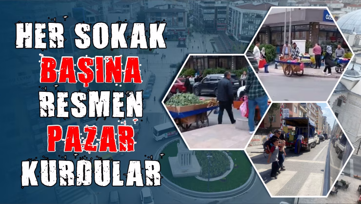 SEYYAR SATICILAR ÇERKEZKÖY ESNAFINI BİTİRME NOKTASINA GETİRDİ