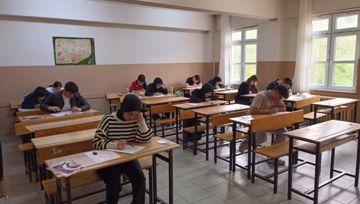 ÇERKEZKÖ’DE SINAV PROVASI