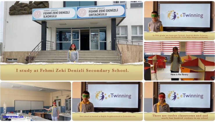 FZD’NİN MİNİK BEYİNLERİ, OKULLARINI İNGİLİZCE TANITTI