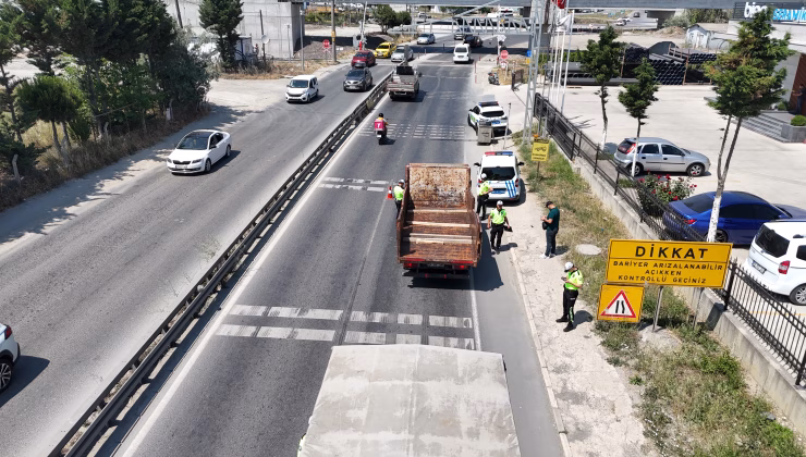 POLİS EKİPLERİ, KAYNAKÇILARA GÖZ AÇTIRMADI