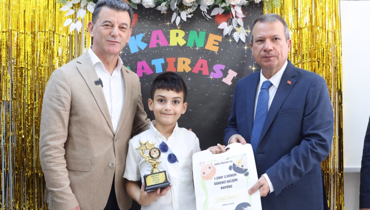 30 BİN 335 ÖĞRENCİ KARNE SEVİNCİ YAŞADI