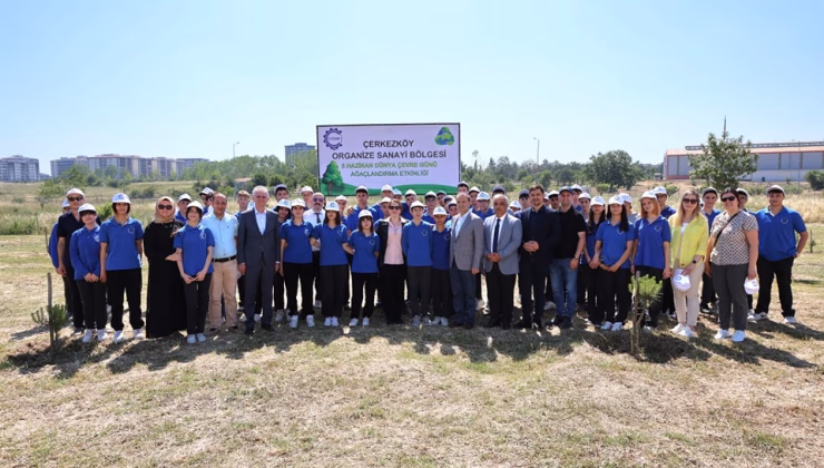 ÇERKEZKÖY OSB, DOĞAYA NEFES OLDU