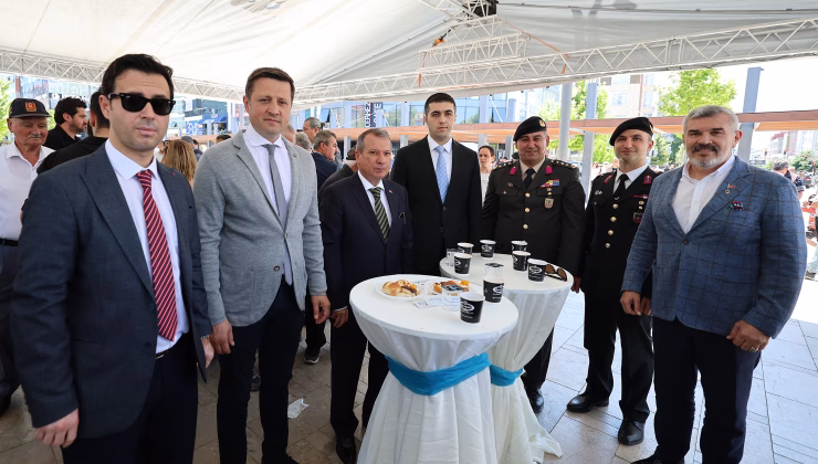 ÇERKEZKÖY’DE BAYRAMLAŞMA YAPILDI