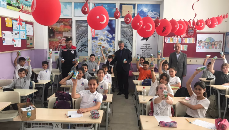 İLÇE TARIM’DAN GELECEK NESİLLERE SÜT İKRAMI