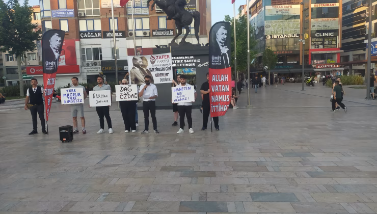 “AÇIKÇA İLAN EDİYORUZ, ÜMİT ÖZDAĞ SUÇLU DEĞİL, REHİNDİR”