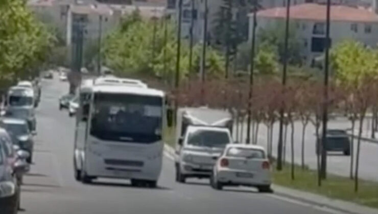 ÇERKEZKÖY’DEN BİR OTOMOBİL, TERS YÖNE GİRDİ