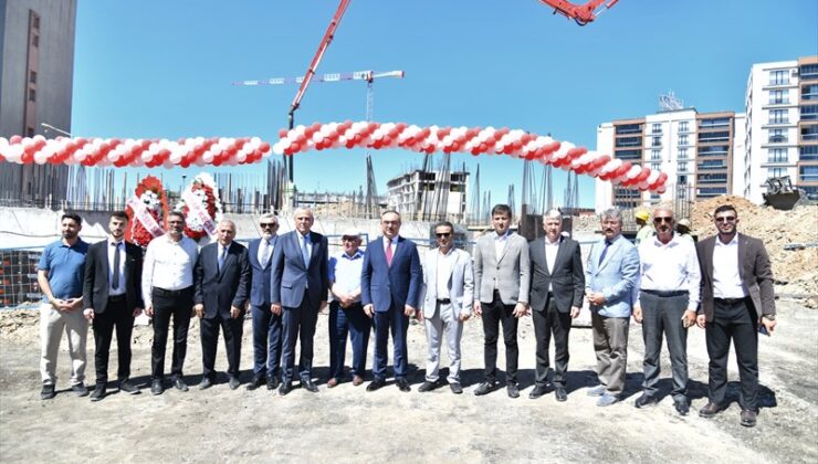 ÇERKEZKÖY’DE İNŞA EDİLECEK ANAOKULUNUN TEMELİ ATILDI