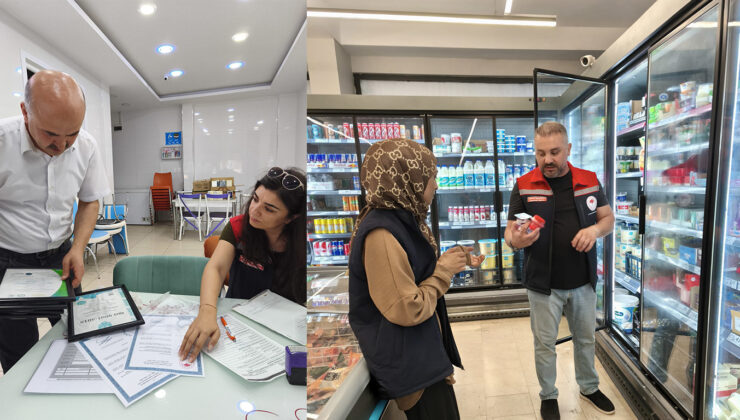 ÇERKEZKÖY’DE GIDA DENETİMLERİ HAFTA SONU DA DEVAM EDİYOR