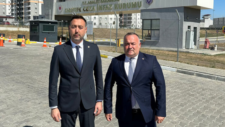 BARO BAŞKANLARINDAN CEZAEVLERİNE ZİYARET