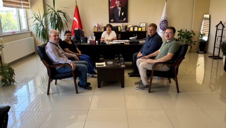 ÇERKEZKÖY TSO’DAN NAMIK KEMAL ÜNİVERSİTESİ İLE İŞ BİRLİĞİ GÖRÜŞMESİ