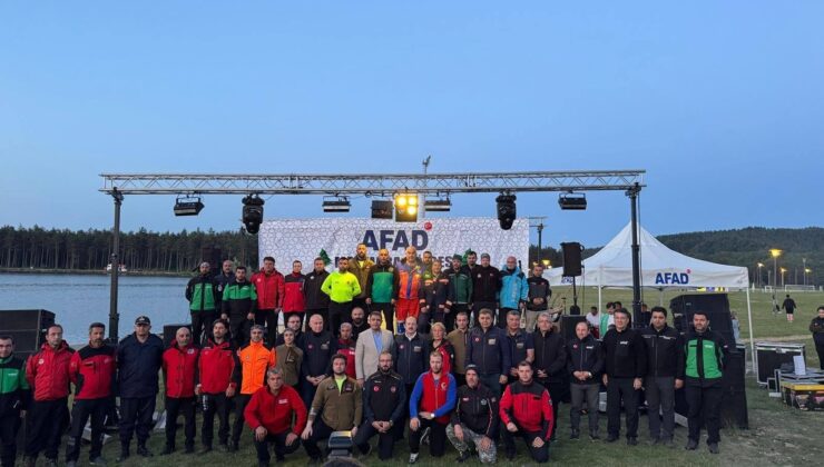 ÇOSB ARAMA KURTARMA EKİBİ, AKREDİTASYON KAMPINA KATILDI