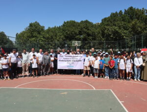 YAZ OKULU ÖĞRENCİLERİ, KAHVALTIDA BİR ARAYA GELDİ