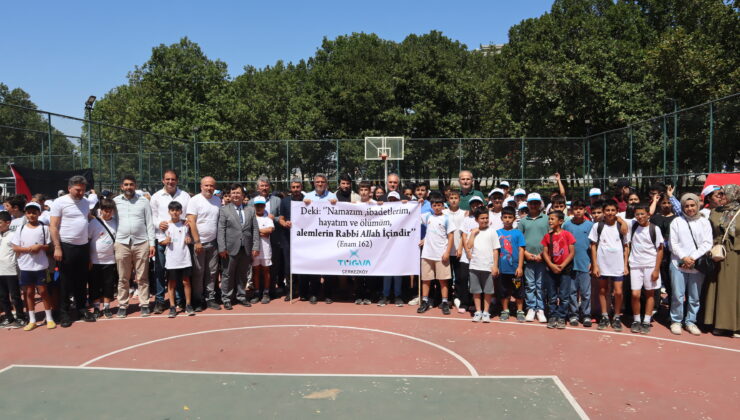 YAZ OKULU ÖĞRENCİLERİ, KAHVALTIDA BİR ARAYA GELDİ