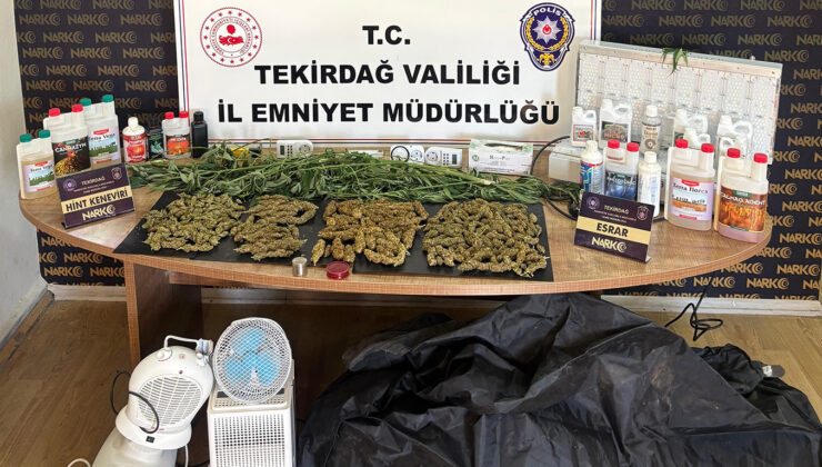 UYUŞTURUCU OPERASYONUNDA 2 KİŞİ GÖZALTINA ALINDI