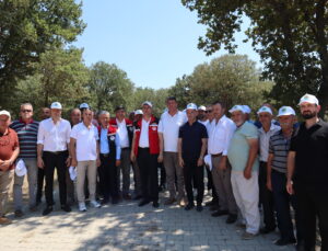 YAĞMUR DUASI YAPILDI