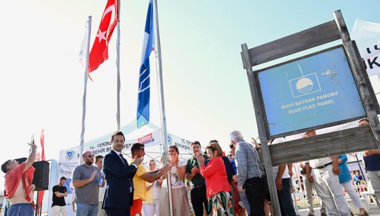 MARMARA’NIN MAVİ BAYRAK LİDERİ TEKİRDAĞ OLDU