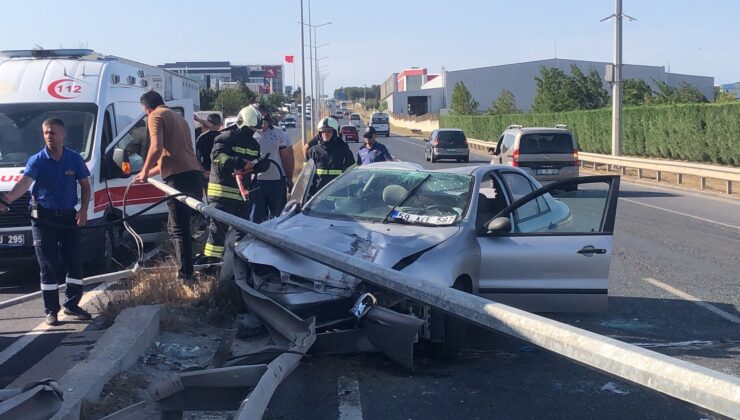 ARAÇ SÜRÜCÜSÜ ÖLÜMDEN DÖNDÜ