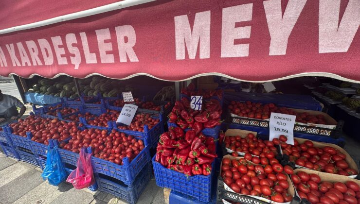 TURŞULUK DOMATESLER TEZGAHTAKİ YERİNİ ALDI