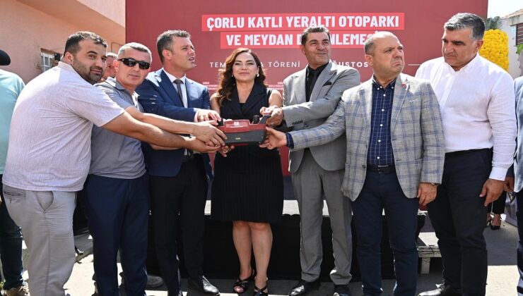 BÜYÜKŞEHİR’DEN ÇORLU’YA MODERN KATLI YERALTI OTOPARKI VE YAŞAM ALANI