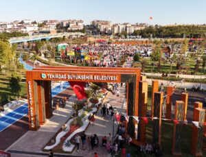 ÇERKEZKÖY KENT PARK VE KENT LOKANTASI HİZMETE AÇILDI