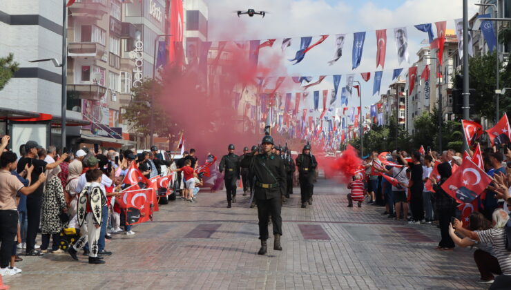 ZAFERİN 103’ÜNCÜ YILINI, ÇERKEZKÖY AYNI COŞKUYLA KARŞILADI