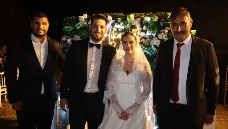 BEDİRHAN KOÇ İLE TUĞÇE GÜZEL GÖRKEMLİ BİR TÖRENLE DÜNYAEVİNE GİRDİ