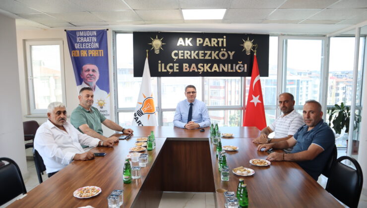 “ÇERKEZKÖY’DE 20 YILLIK SORUN ÇÖZÜLDÜ”