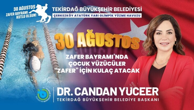 ÇOCUK YÜZÜCÜLER “ZAFER” İÇİN KULAÇ ATACAK
