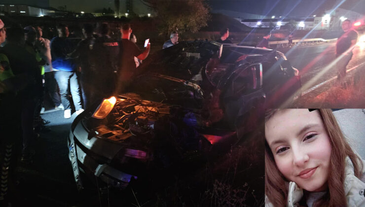 GENÇ KIZ, FECİ KAZADA YAŞAMINI YİTİRDİ