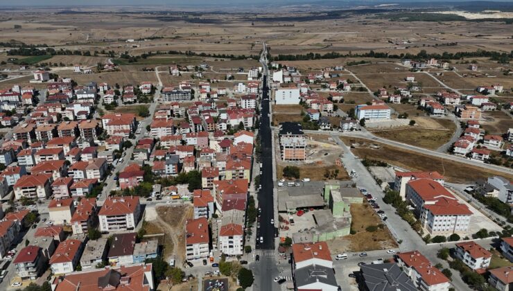 SARAY’DA VİZE CADDESİ YENİ YÜZÜNE KAVUŞTU