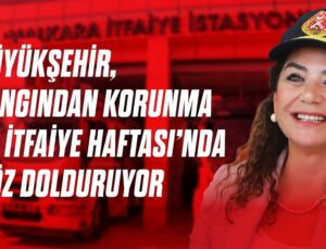 BÜYÜKŞEHİR İTFAİYESİ 2025’TE 10 BİNİ AŞKIN OLAYA MÜDAHALE ETTİ